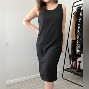 The Studio C Vintage Grid-Print Dress